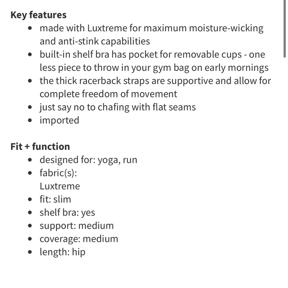 🌟Lululemon Push Ur Limits Tank🌟 - Picture 14 of 14